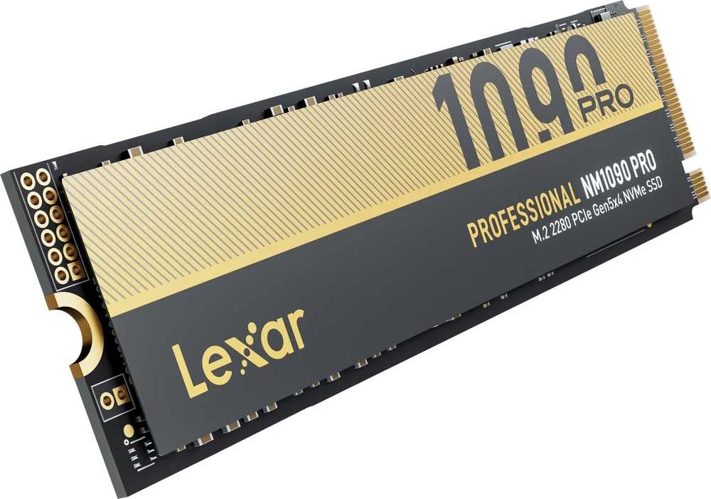 Lexar SSD | NM1090 Pro | 4000 GB | SSD form factor M.2 2280 | Solid-state drive sąsaja PCIe Gen 5x4 | Skaitymo greitis 14000 MB/s | Rašymo greitis 13000 MB/s