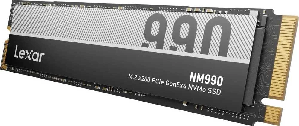 Lexar SSD | NM990 | 4000 GB | SSD form factor M.2 2280 | Solid-state drive sąsaja PCIe Gen 5x4 | Skaitymo greitis 14000 MB/s | Rašymo greitis 11000 MB/s