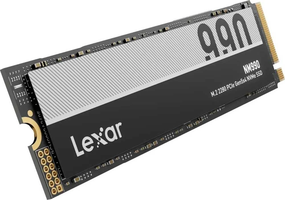 Lexar SSD | NM990 | 4000 GB | SSD form factor M.2 2280 | Solid-state drive sąsaja PCIe Gen 5x4 | Skaitymo greitis 14000 MB/s | Rašymo greitis 11000 MB/s