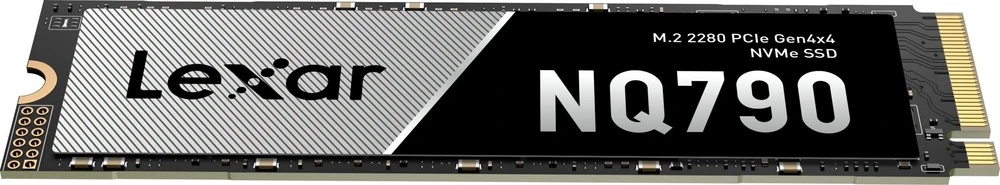 Lexar SSD | LNQ790X512G-RNNNG | 512 GB | SSD form factor M.2 | Solid-state drive sąsaja PCIe Gen 4X4, NVMe | Skaitymo greitis 6400 MB/s | Rašymo greitis 2900 MB/s