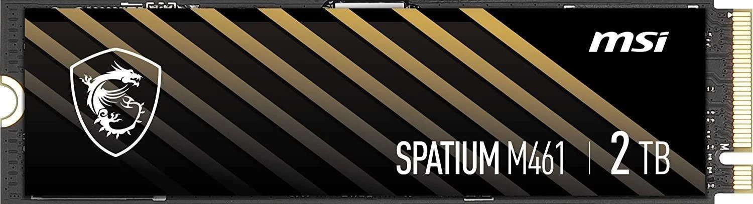 SSD kietasis diskas MSI SPATIUM M461, 2 TB PCIe Gen4x4 M.2 2280