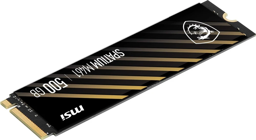 Dysk SSD MSI Spatium M461 500GB M.2 2280 PCI-E x4 Gen4 NVMe (S78-440K260-P83)