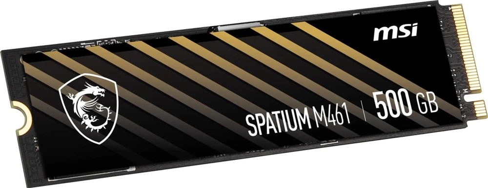 Dysk SSD MSI Spatium M461 500GB M.2 2280 PCI-E x4 Gen4 NVMe (S78-440K260-P83)