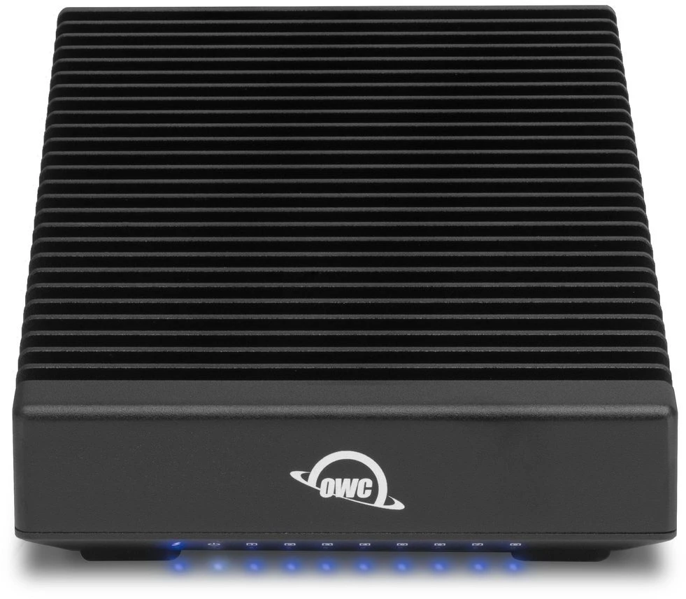 Kietasis diskas Dysk SSD OWC ThunderBlade X8 Obudowa SSD Juodas M.2