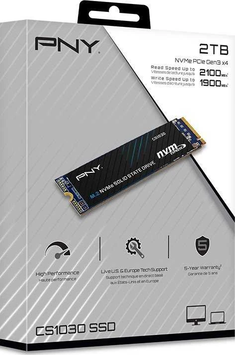 Pny Technologies PNY CS1030 2TB M.2 2280 PCI-E x4 Gen3 NVMe SSD