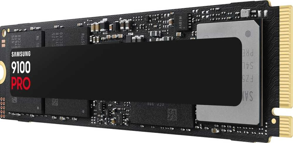 Samsung 9100 PRO | Solid state drive | 4000 GB | SSD form factor M.2 2280 | Solid-state drive sąsaja PCI Express 5.0 x4 (NVMe) | Skaitymo greitis 14800 MB/s | Rašymo greitis 13400 MB/s