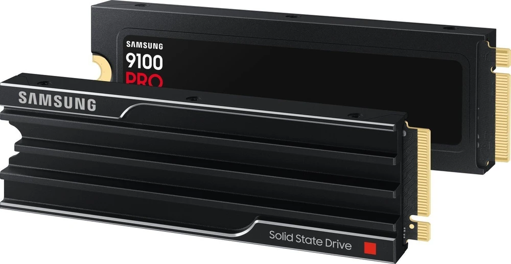 Samsung SSD | 9100 PRO With Heatsink | 8000 GB | SSD form factor M.2 2280 | Solid-state drive sąsaja PCIe 5.0 x4, NVMe 2.0 | Skaitymo greitis 14800 MB/s | Rašymo greitis 13400 MB/s