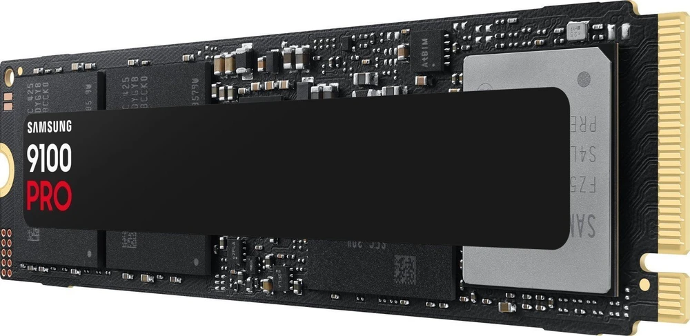 Samsung SSD | 9100 PRO With Heatsink | 8000 GB | SSD form factor M.2 2280 | Solid-state drive sąsaja PCIe 5.0 x4, NVMe 2.0 | Skaitymo greitis 14800 MB/s | Rašymo greitis 13400 MB/s