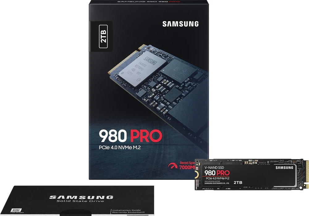 Vidinis kietasis diskas SAMSUNG 980 PRO SSD 2TB M.2 NVMe PCIe 4.0/MZ-V8P2T0BW