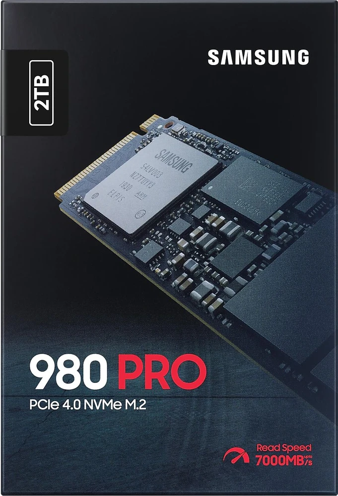 Vidinis kietasis diskas SAMSUNG 980 PRO SSD 2TB M.2 NVMe PCIe 4.0/MZ-V8P2T0BW