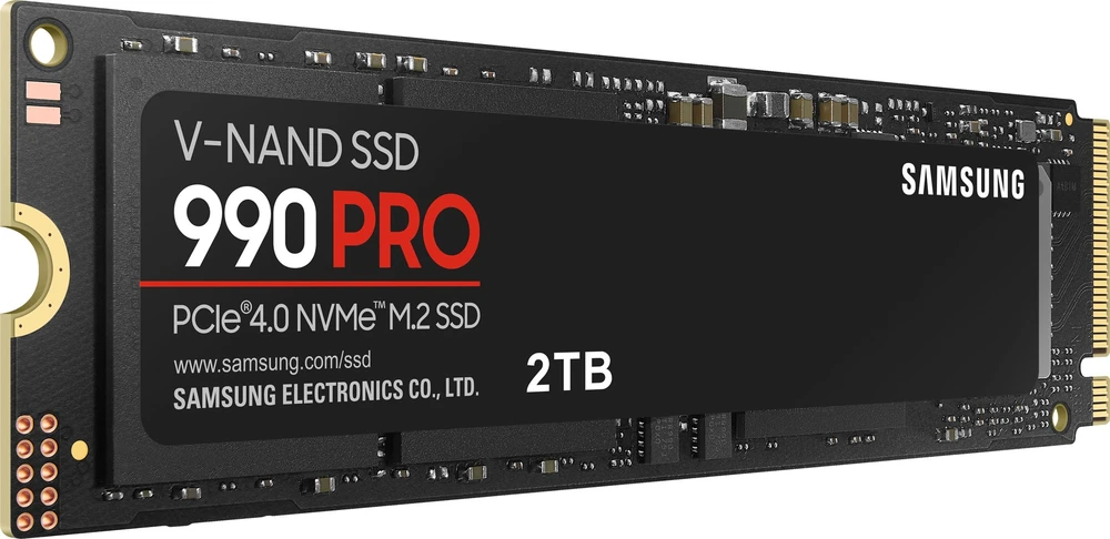 SSD diskas Samsung 990 PRO 2TB M.2 2280 PCI-E x4 Gen4 NVMe (MZ-V9P2T0BW)