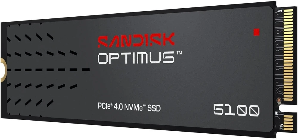 Dysk SSD SanDisk Optimus 5100 4TB M.2 2280 PCIe 4.0 x4 (NVMe) (SDSP51400TAN-000E0)