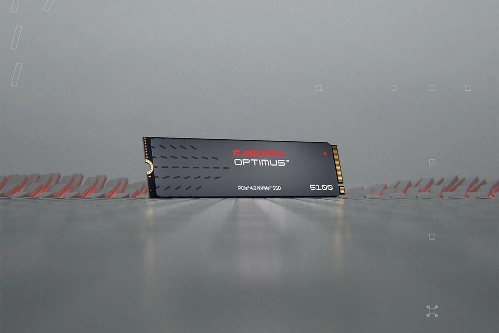 Dysk SSD SanDisk Optimus 5100 1TB M.2 PCIe 4.0 NVMe (SDSP51100TAN-000E0)