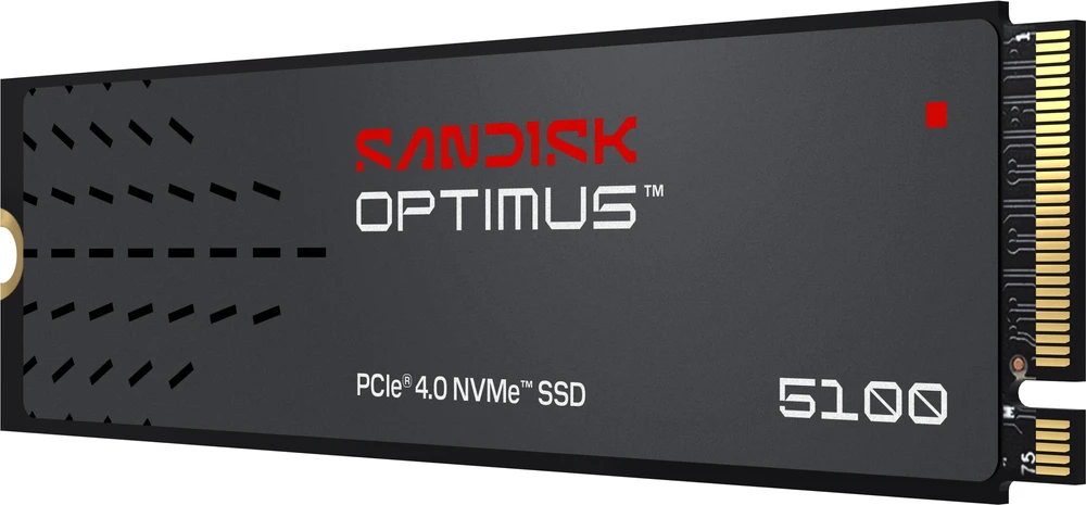 Dysk SSD SanDisk Optimus 5100 1TB M.2 PCIe 4.0 NVMe (SDSP51100TAN-000E0)