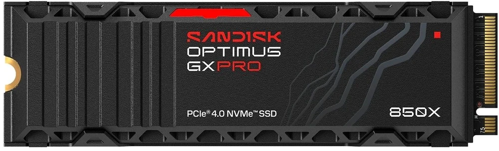 „SANDISK Optimus GX PRO 850X NVMe 1TB“ su aušintuvu