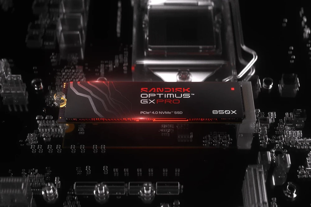 Dysk SSD SanDisk Optimus GX PRO 850X 2TB M.2 PCIe 4.0 NVMe (SDSP81200TAN-000E0)