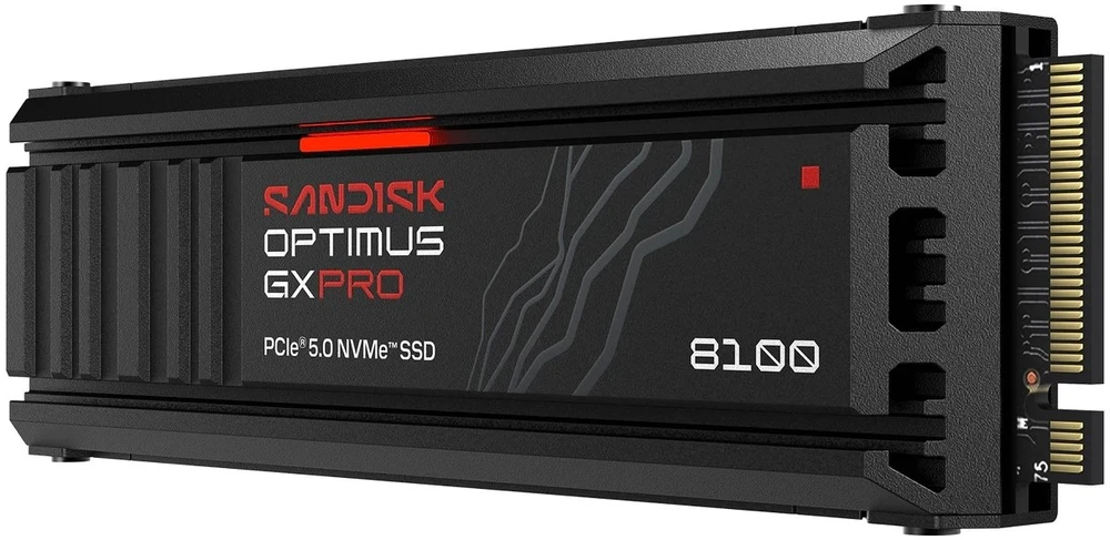 Dysk SSD SanDisk Optimus GX PRO 8100 1TB M.2 PCIe 5.0 NVMe (SDSP82100TAH-000E0)