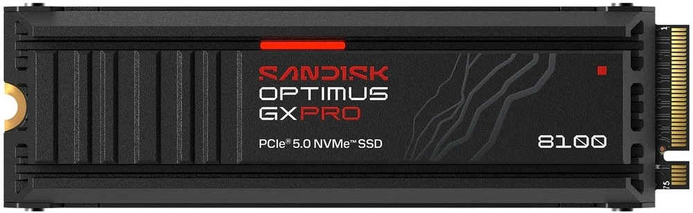 Dysk SSD SanDisk Optimus GX PRO 8100 1TB M.2 PCIe 5.0 NVMe (SDSP82100TAH-000E0)