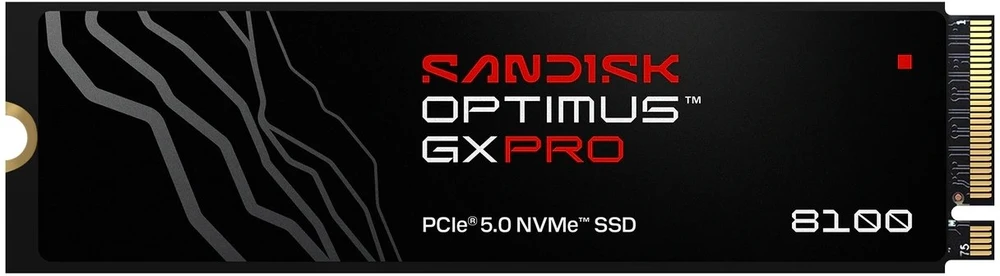 SanDisk Optimus GX PRO 8100 2 TB M.2 PCI Express 5.0 NVMe TLC 3D NAND