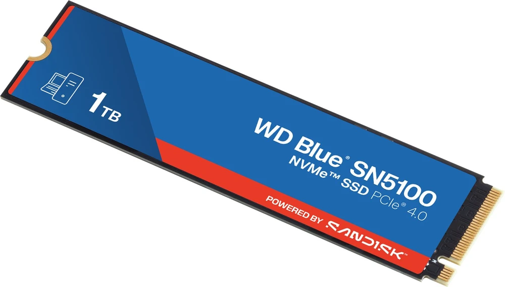 Sandisk Western Digital 1TB WD Mėlyna® SN5100 NVMe™ SSD