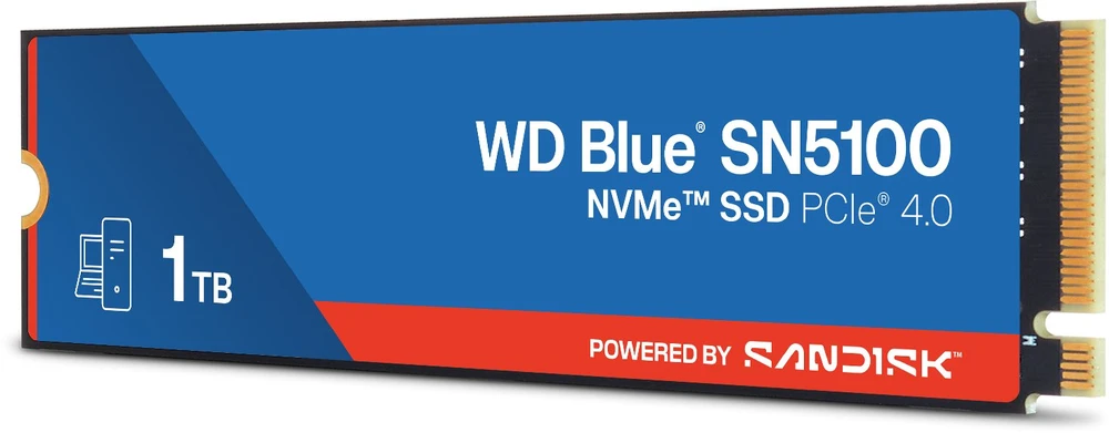 Sandisk Western Digital 1TB WD Mėlyna® SN5100 NVMe™ SSD