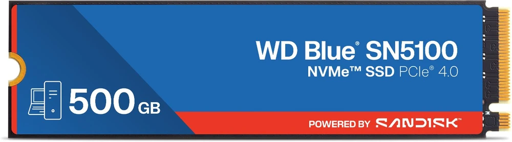 Sandisk Western Digital 500GB WD Mėlyna® SN5100 NVMe™ SSD