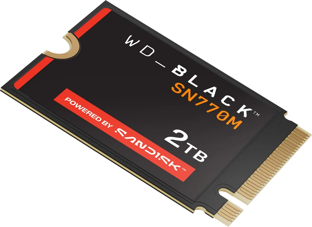 Dysk SSD SanDisk SN770M 2TB M.2 2230 PCI-E x4 Gen4 NVMe (WDBDNH0020BBK-WRSN)