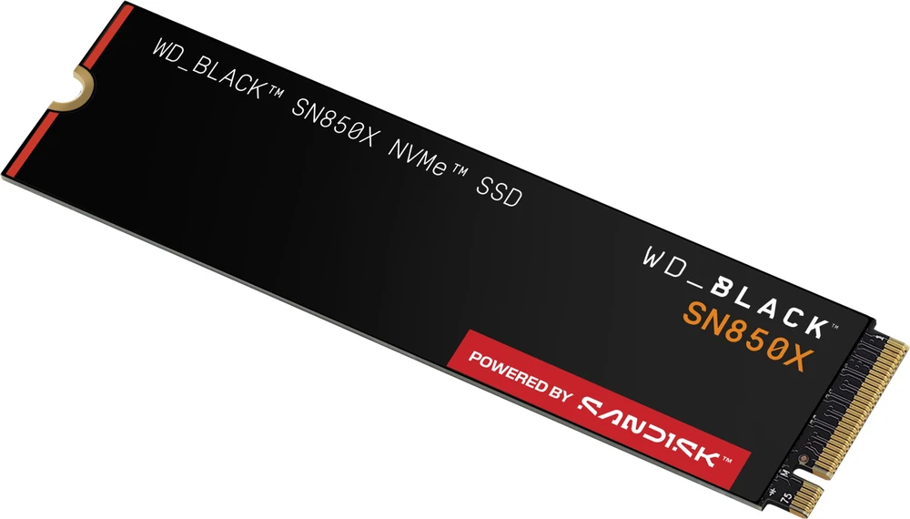 Sandisk WD Juodas SN850X M.2 PCIe NVMe 4TB with Heatsink