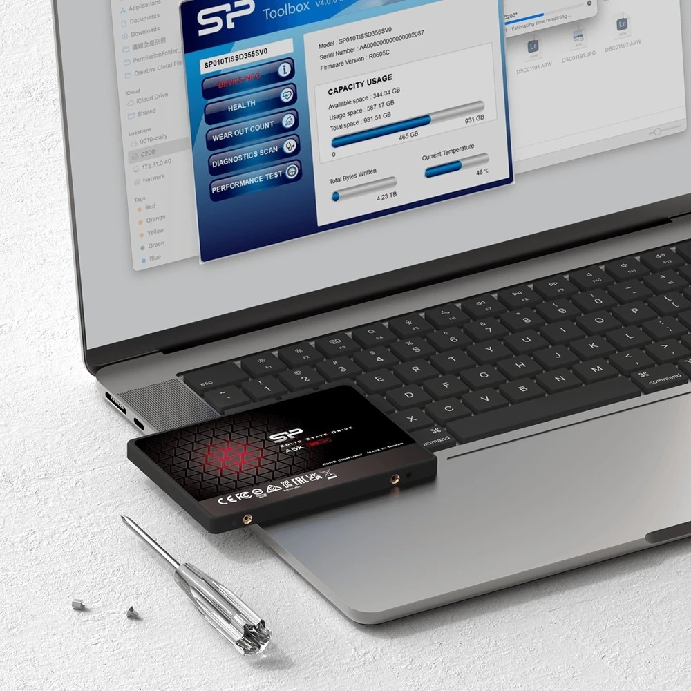 SSD diskas Silicon Power Ace A5X 256GB 2,5" SATA III