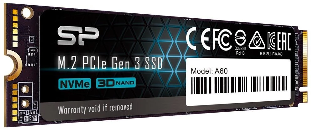 Silicon Power P34A60 128 GB M.2 PCI Express 3.0 NVMe