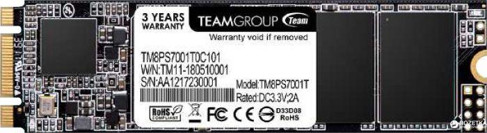 TEAM GROUP TM8PS7512G0C101 Team Group SSD MS30 512GB M.2 SATA, 550/480 MB/s