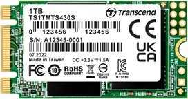 TRANSCEND 1TB M.2 2242 SSD SATA3 B+M Key TLC