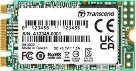 TRANSCEND 250GB M.2 2242 SSD SATA3 B+M Key TLC