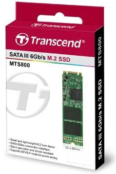 „Dysk“ SSD Transcend MTS800 128 GB M.2 2280 SATA III (TS128GMTS800)