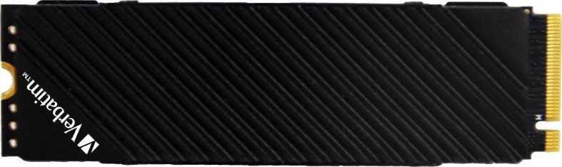 SSD vidinis diskas „Verbatim Vi7000G M.2“, 49367, 1000 GB, juodas, 7400 MB/s-R, NVMe, 5500 MB/s-W