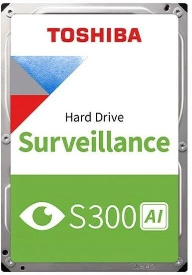 „Toshiba“ kietasis diskas BIRMINIAI / OEM | S300 AI stebėjimo sistema | 7200 RPM | 16000 GB