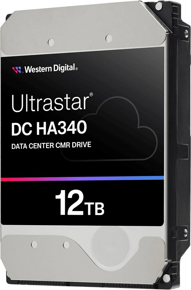 Western Digital „Ultrastar DC HA340“, 12 TB, 7200 aps./min., 512 MB, 3,5 colio, serijinis ATA