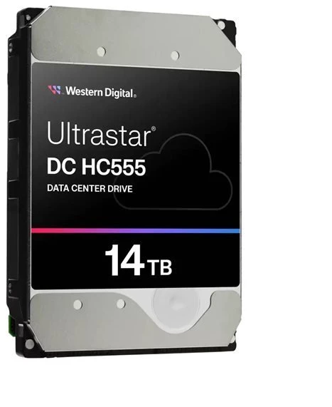 Dysk WD Western Digital Ultrastar DC HC555 dysk twardy 14 TB 7200 RPM 512 MB 3.5'' SAS