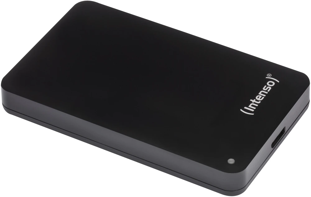 Kietasis diskas Dysk zewnętrzny HDD Intenso 6.3cm (2,5'') 1TB 3.2 MemoryCase juoda Refurbished