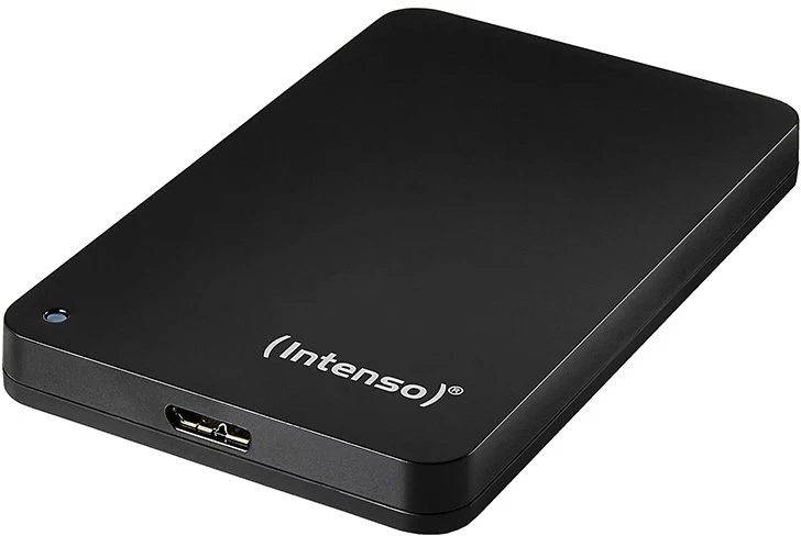 Kietasis diskas Dysk zewnętrzny HDD Intenso 6.3cm (2,5'') 320GB 3.2 MemoryCase juoda Refurbish (6021610)