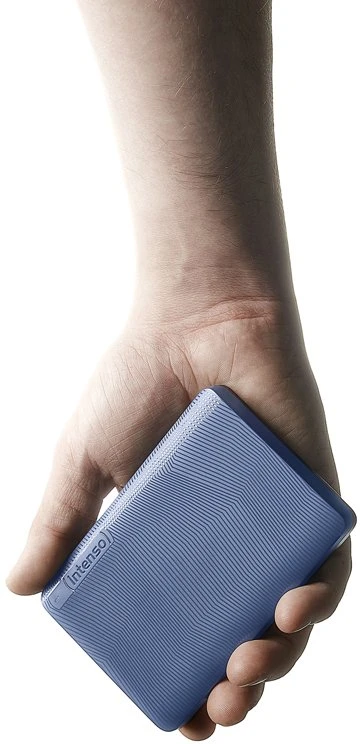 Dysk zewnętrzny HDD Intenso Išorinis kietasis diskas HDD INTENSO 2000 GB Colour Mėlyna 6029585