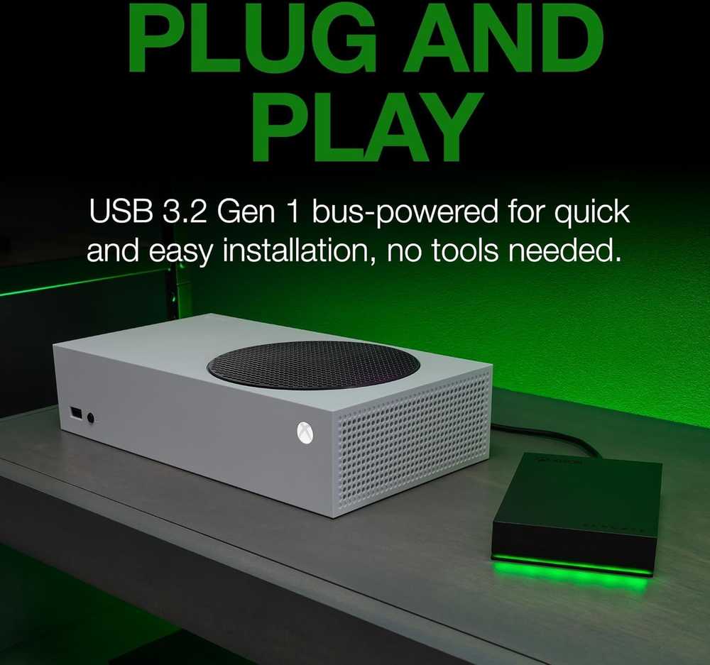 Kietasis diskas Seagate ŽAIDIMŲ DISKAS „XBOX 5TB“ Juodas - 2,5 colio USB3.2 GEN1