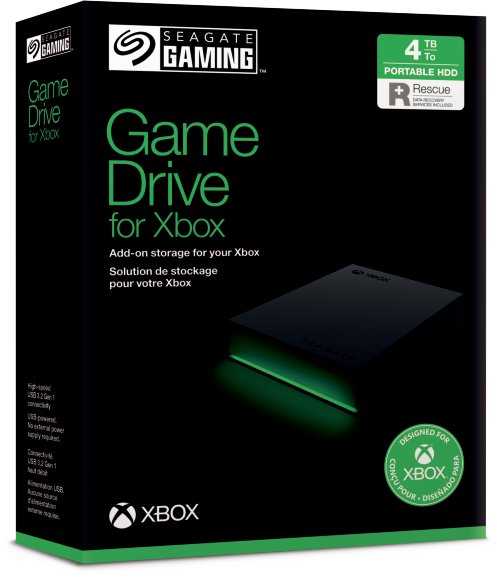 Kietasis diskas Seagate ŽAIDIMŲ DISKAS „XBOX 5TB“ Juodas - 2,5 colio USB3.2 GEN1