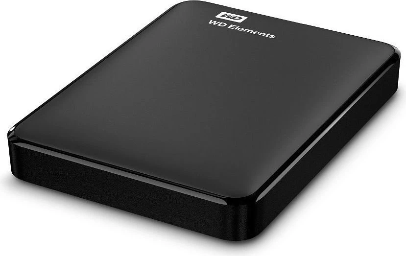 Kietasis diskas Dysk zewnętrzny HDD Western Digital Elements Portable 1.5TB Juodai-balta (WDBU6Y0015BBK)