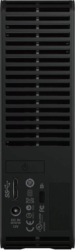 Kietasis diskas Dysk zewnętrzny HDD Western Digital Elements Desktop 10TB Juodas (WDBWLG0100HBK)