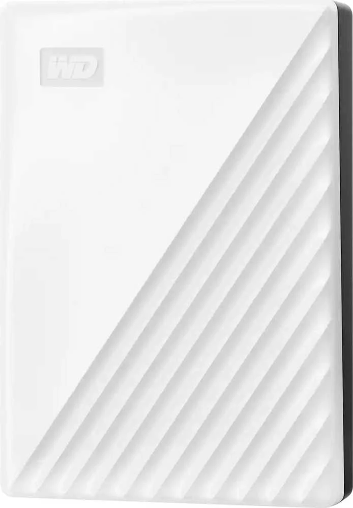 Išorinis kietasis diskas HDD Western Digital My Passport (6TB, USB 3.2) Baltas