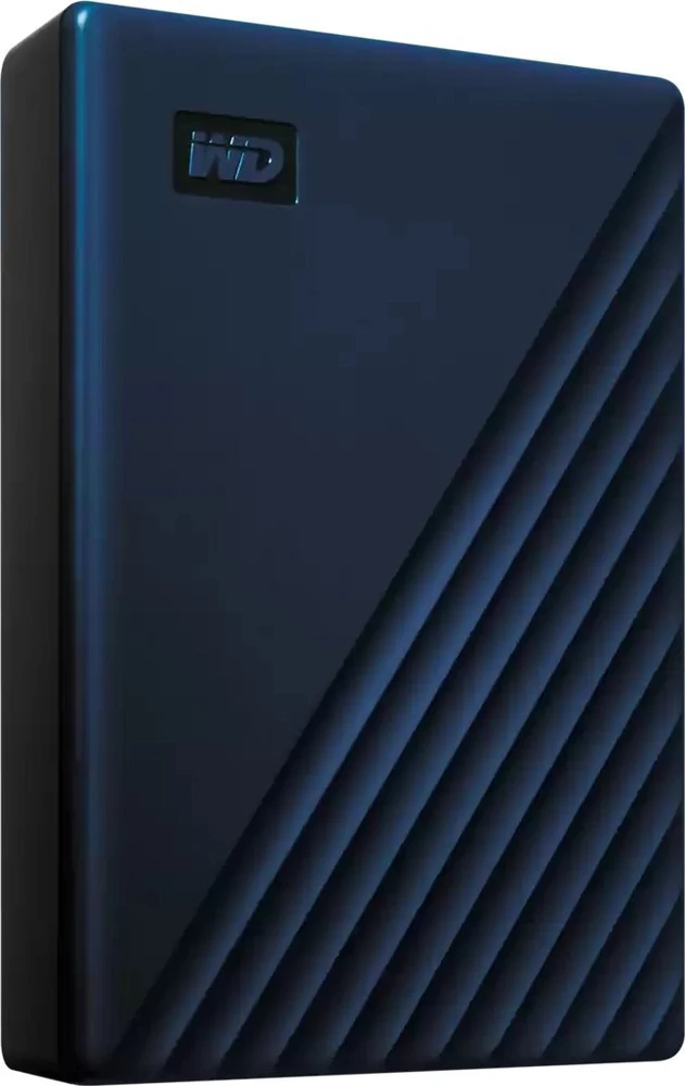 Kietasis diskas Mėlynas 2,5 colio „Western Digital My Passport“ MAC diskui, 6 TB, Mėlyna