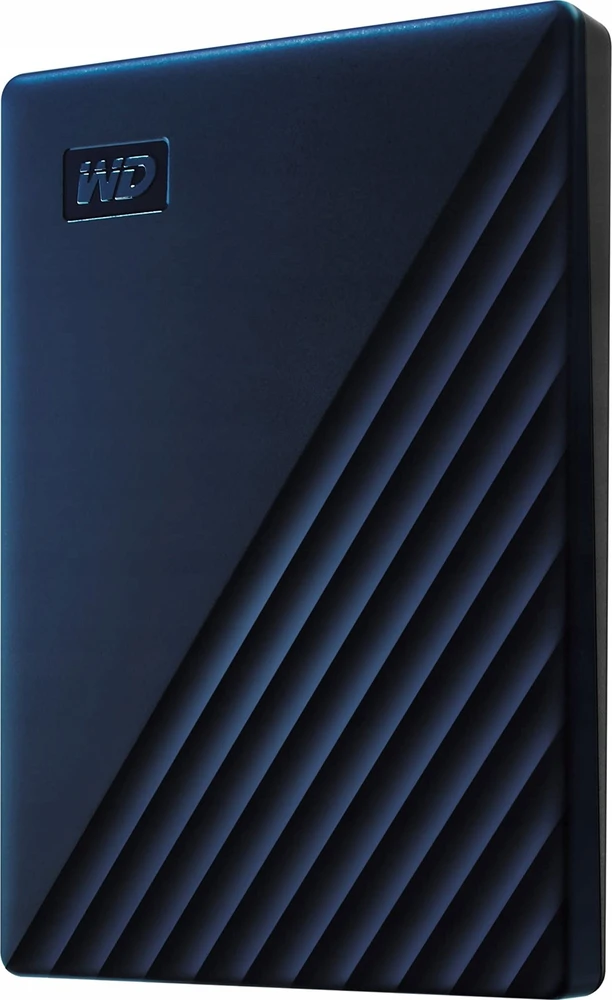 Kietasis diskas Mėlynas 2,5 colio „Western Digital My Passport“ MAC diskui, 6 TB, Mėlyna