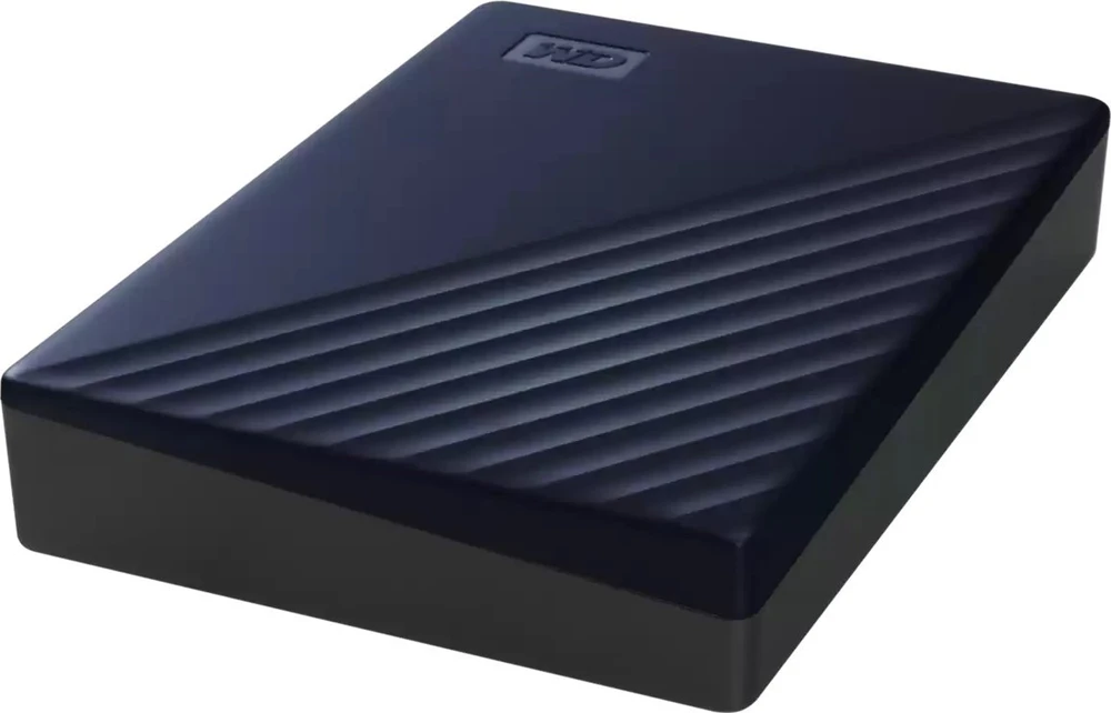 Kietasis diskas Mėlynas 2,5 colio „Western Digital My Passport“ MAC diskui, 6 TB, Mėlyna