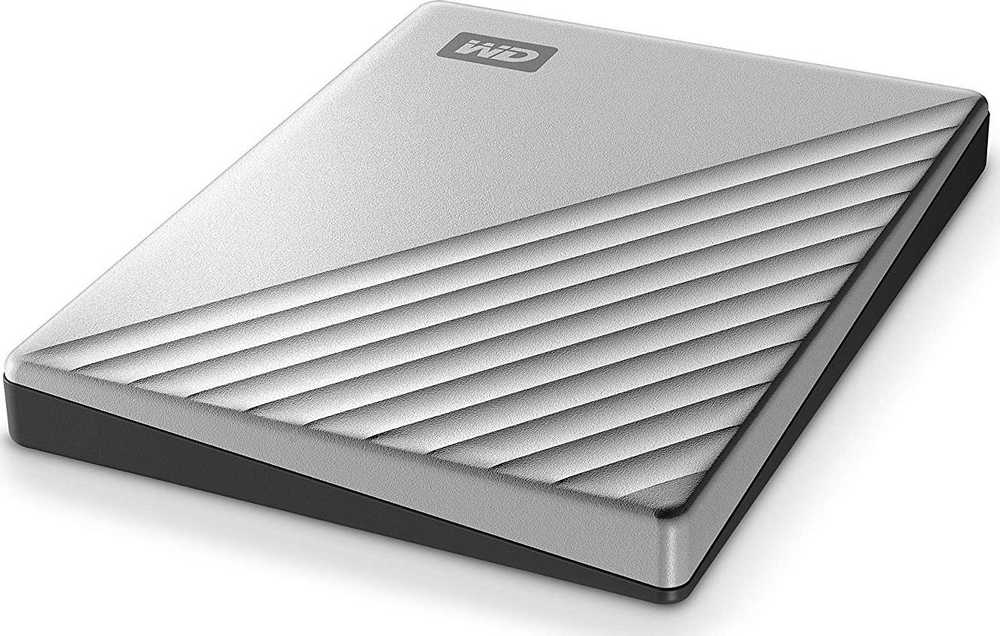 Kietasis diskas 2,5 Western Digital „My Passport Ultra Mac“ 6 TB su USB-C/USB3.0 kietuoju disku, 6,35 cm, 2,5 colio, nešiojamas išorinis diskas su metalinės apdailos RTL